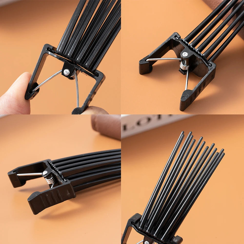 New Simple Fluffy Hairpin Curling Roots High Natural Fluffy Hair Clip Women Hair Curler Hair Curler Styling Fluffiness Tool Comb