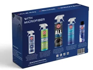 All In One Car Care Kit - Pack Of 5 With Free Microfiber Towel