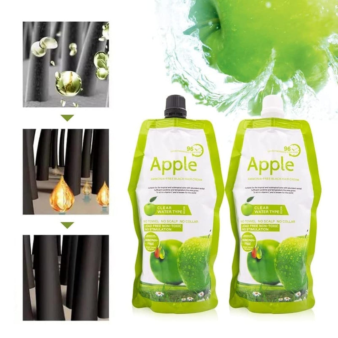 Apple Hair Color – Rich, Long-Lasting Color with Hair Care Protection