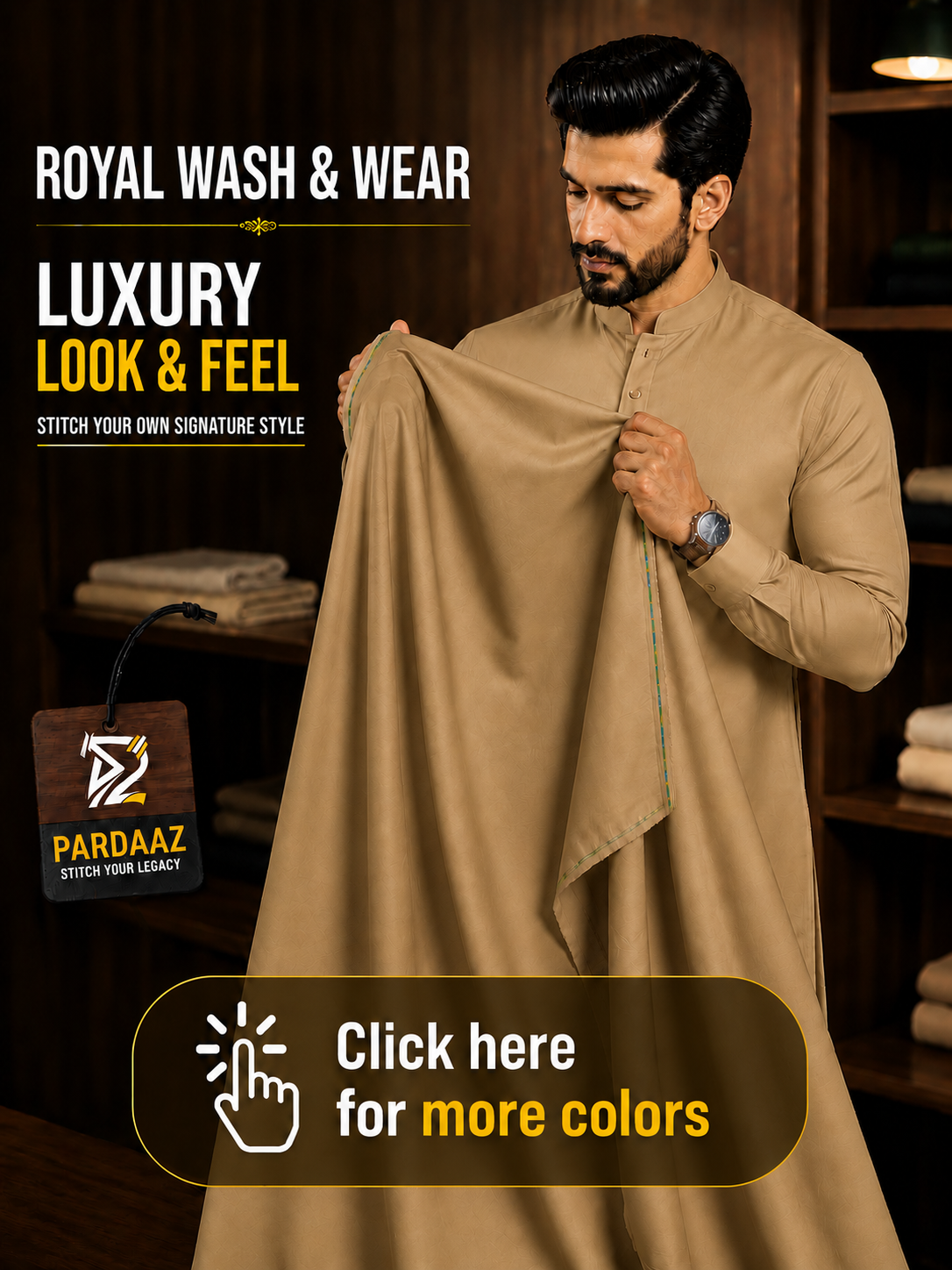 ROYAL WASH & WEAR (LUXURY LOOK & FEEL)