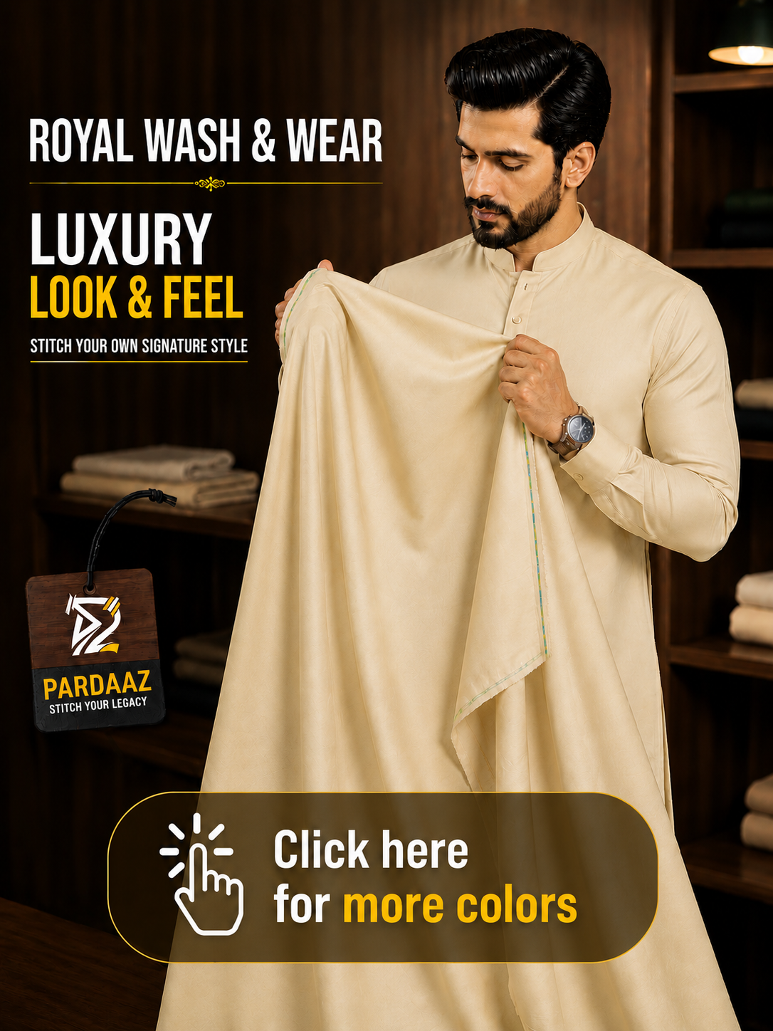 ROYAL WASH & WEAR (LUXURY LOOK & FEEL)