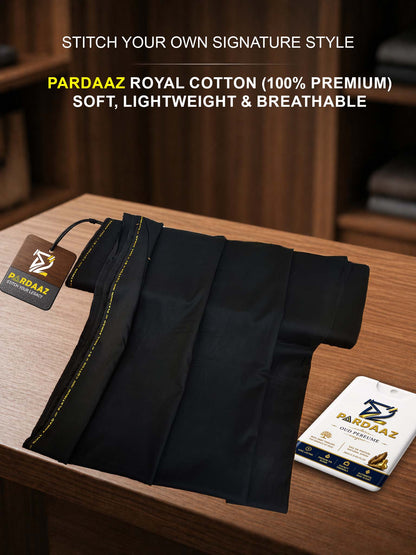 Soft Cotton 100% Premium (Without Kalaf) - Special Color, Mid Night Black