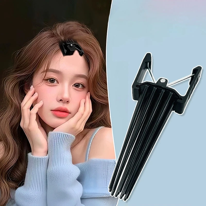 New Simple Fluffy Hairpin Curling Roots High Natural Fluffy Hair Clip Women Hair Curler Hair Curler Styling Fluffiness Tool Comb